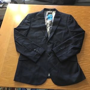 Marc Ecko Navy Blue Blazer